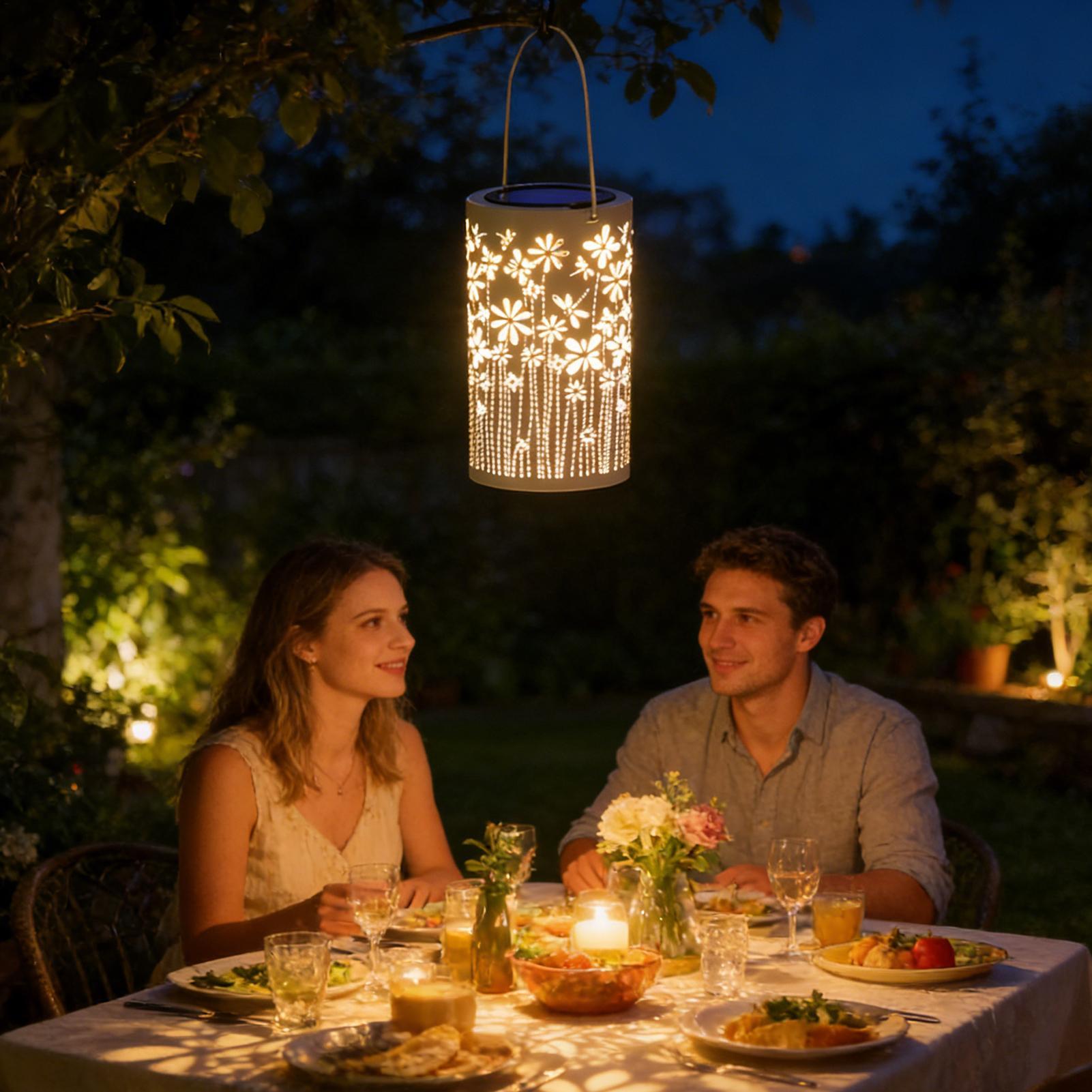 Outdoor Lighting And Landscape - Outdoor Lanterns For Porch Waterproof Flower