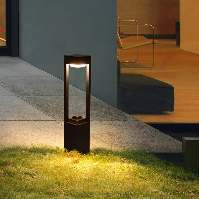 Outdoor Lighting And Decor - Luminous floor lamp courtyard solar LED