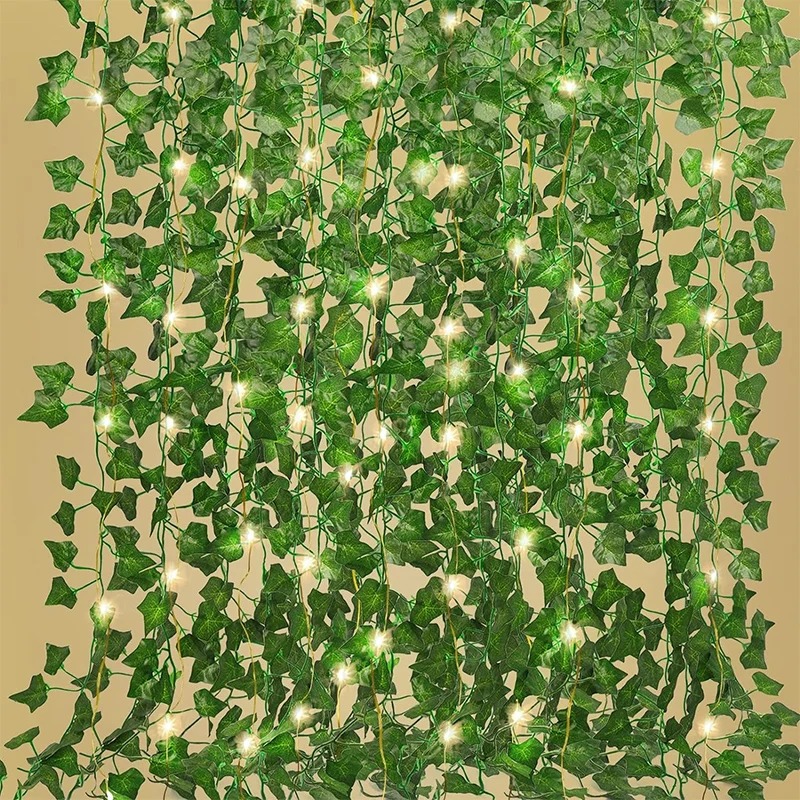Outdoor Lighting Tree - Green Ivy 210cm LED Light String