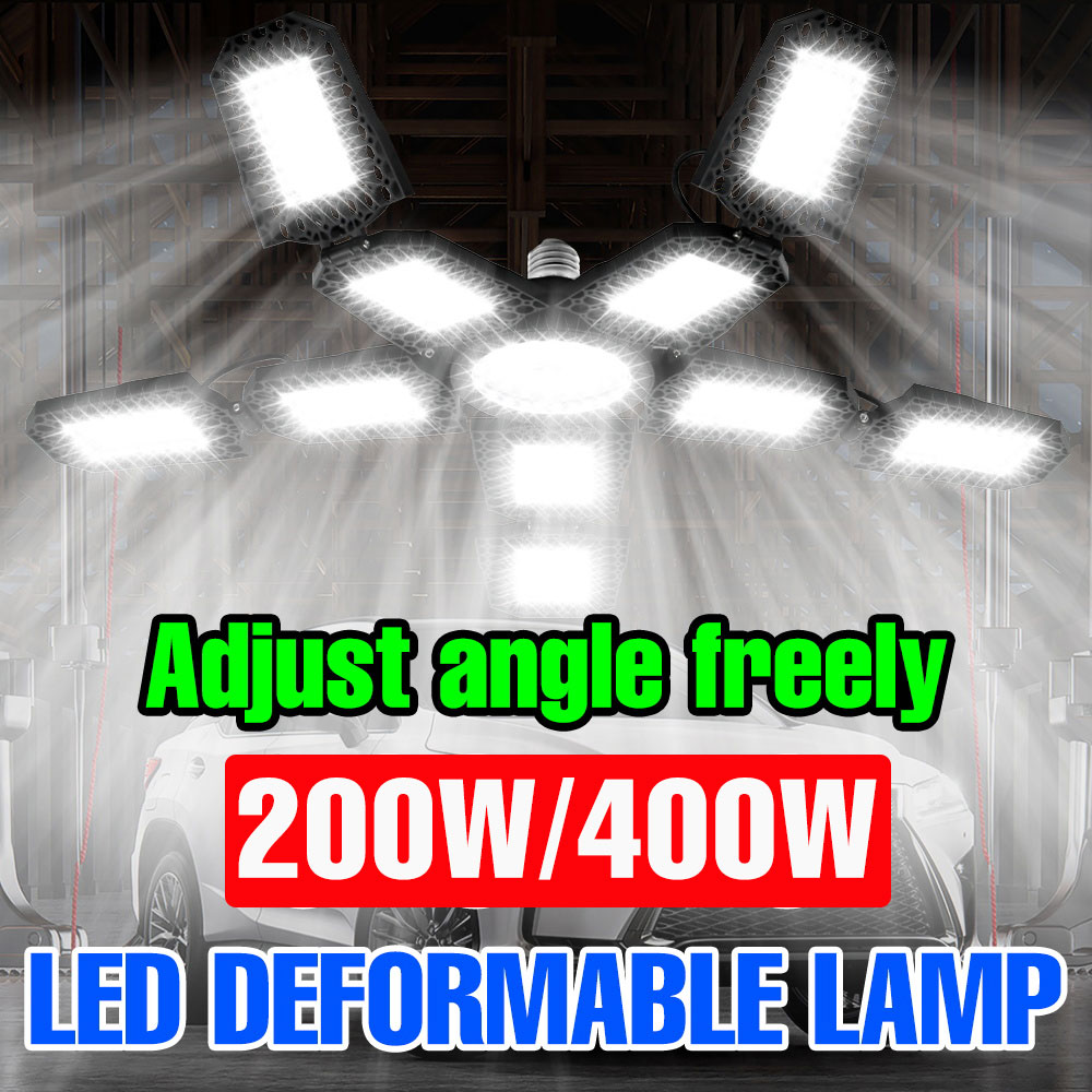Outdoor Lighting Warehouse - 400W LED Garage Light Bulb E27/E26