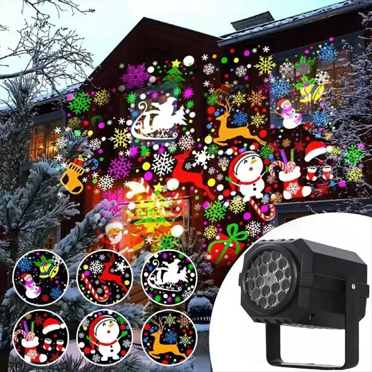 Outdoor Lighting On Sale - （ON SALE）Christmas Projector Lights Outdoor Holiday