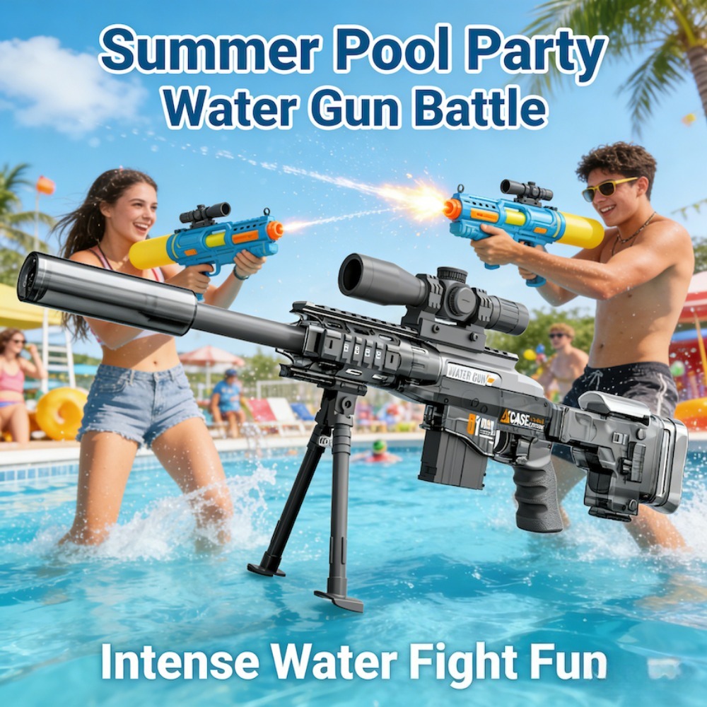 Outdoor Lighting The Range - Electric Water Gun Toy Full Automatic