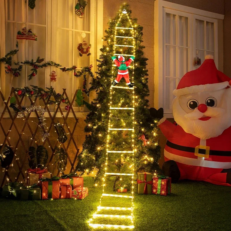 Outdoor Lighting Tree - LED Christmas Lights Christmas Decorative Ladder