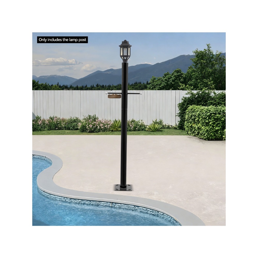 Outdoor Lighting And Decor - 2.5m Split Street Light Pole -