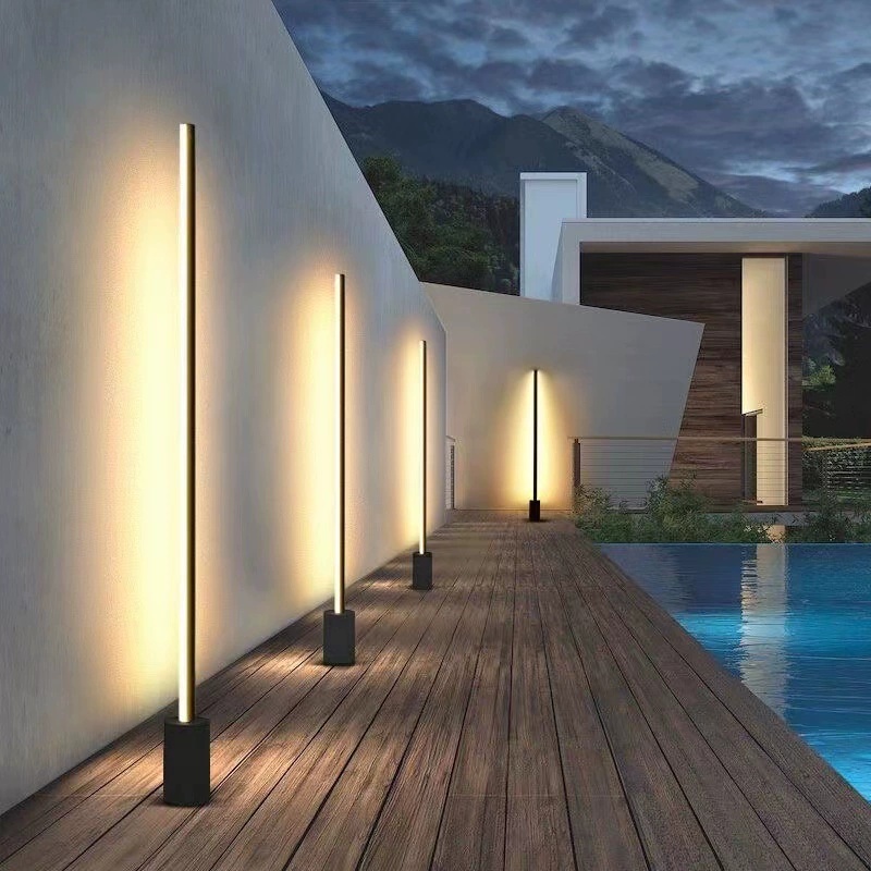 Outdoor Lighting And Landscape - New Arrival Modern Outdoor LED Long