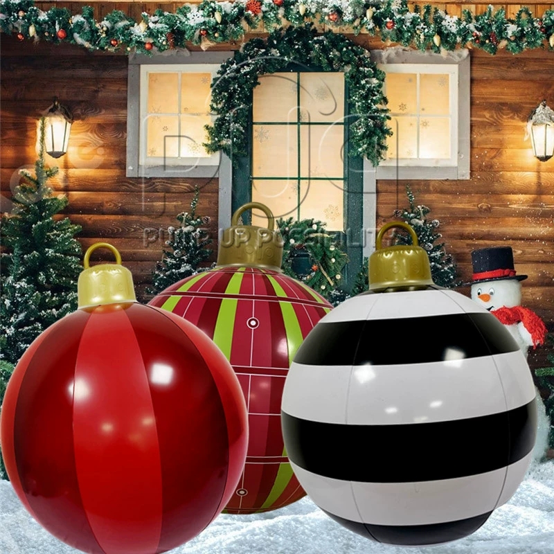 Outdoor Lighting Tree - 60cm Outdoor Christmas Inflatable Decorated Ball