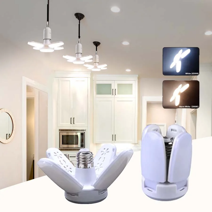 Outdoor Lighting Warehouse - E27 Fan Shape LED Bulb AC85-265V