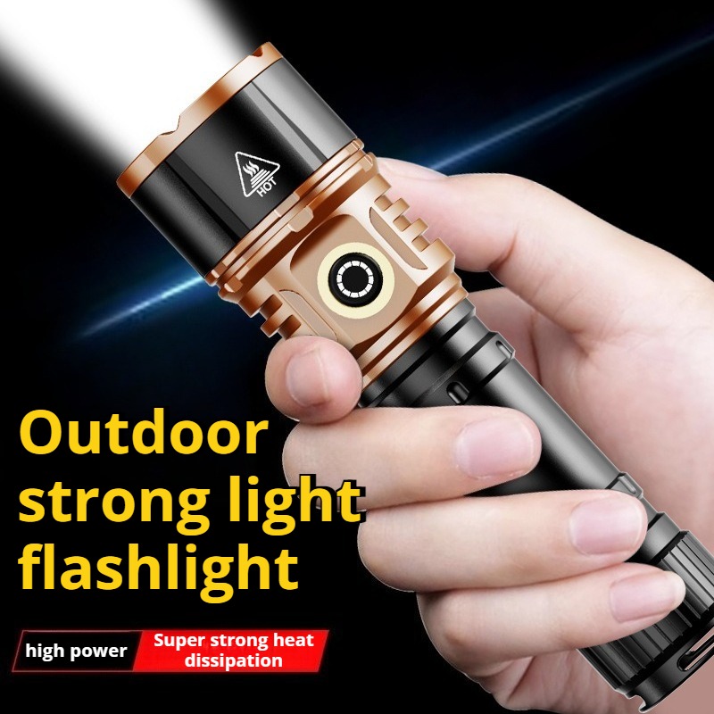 Outdoor Lighting Types - Strong Light High Power LED Flashlight