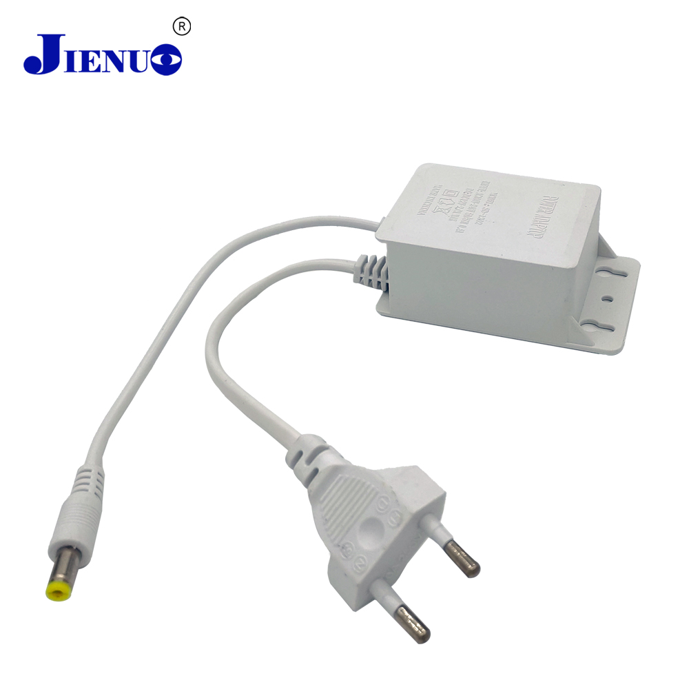 Outdoor Lighting Socket - White AC 100-240V Input DC 12V