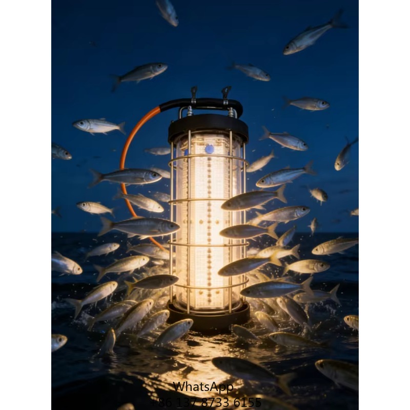 Outdoor Lighting Manufacturers - Led Fishing Light 1000w Cyan Squid