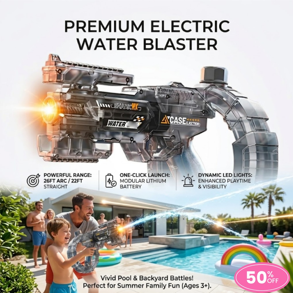 Outdoor Lighting The Range - Electric Water Blaster Automatic Water Gun