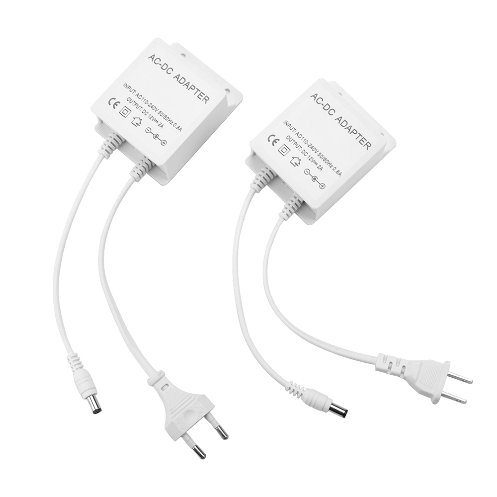 DC12V 2A EU Plug Adapter Secur - Outdoor Lighting Socket recension och pris