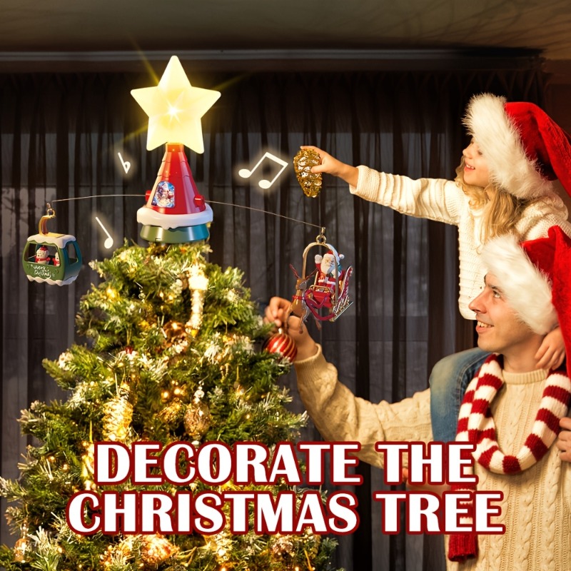 Christmas Tree Top Rotating Ca - Outdoor Lighting Tree recension och pris