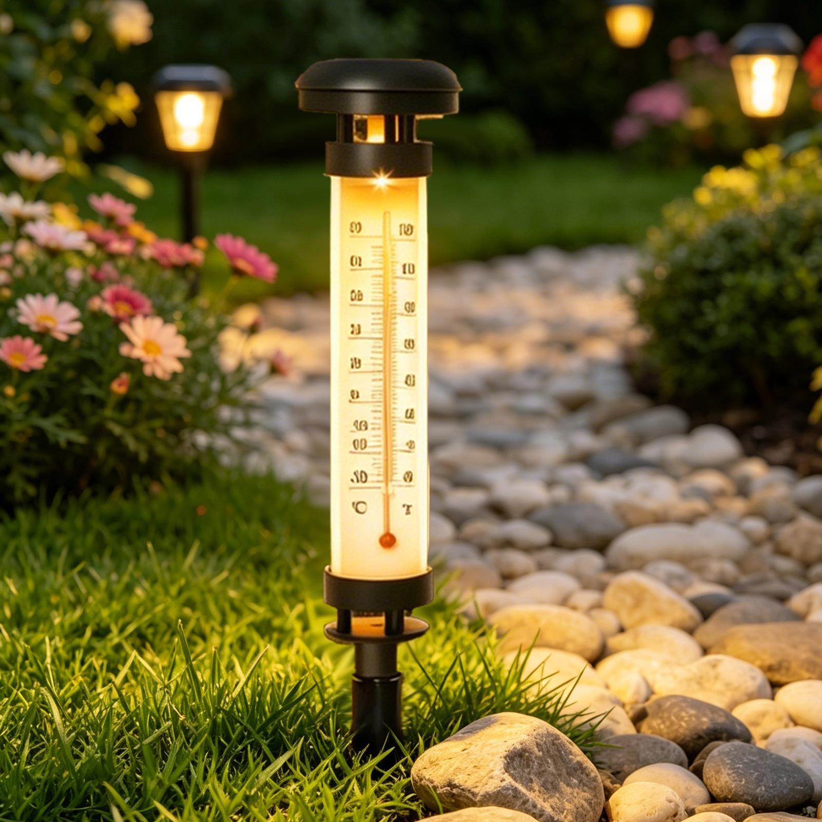 Solar Lights Pathways Automati - Outdoor Lighting Yard Stakes recension och pris