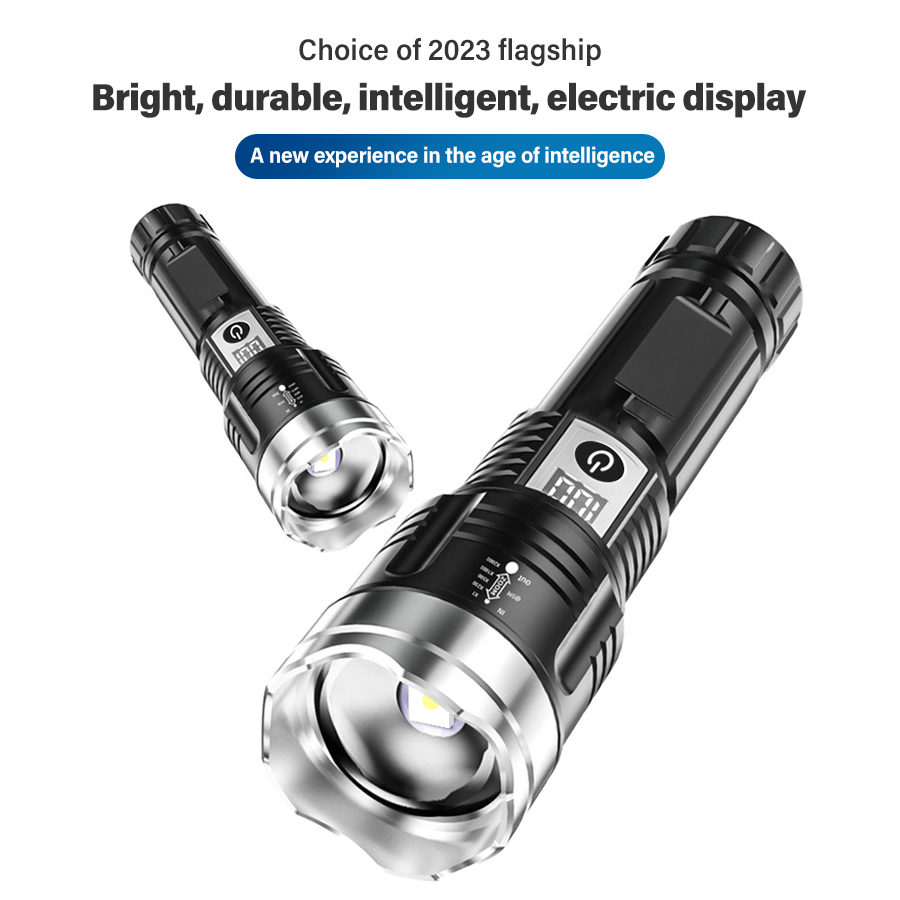 High Power 200000LM LED Flashl - Outdoor Lighting Types recension och pris