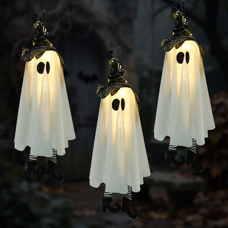 Halloween Hanging Ghost Decora - Outdoor Lighting Tree recension och pris