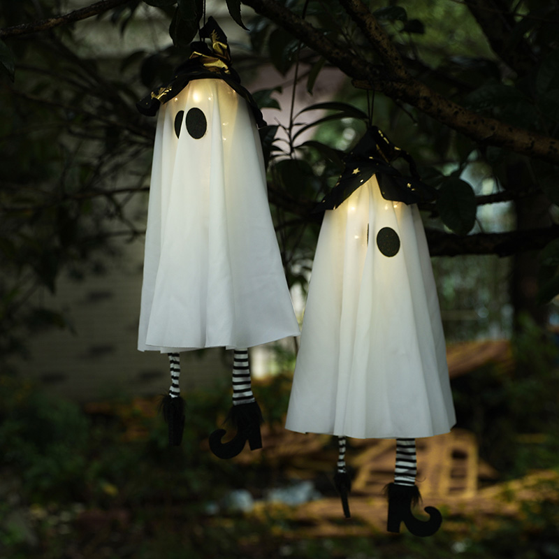 Halloween Hanging Ghost Decora - Outdoor Lighting Tree recension och pris