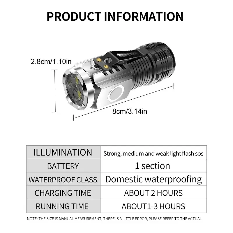 Rechargeable Portable Outdoor  - Outdoor Lighting The Range recension och pris