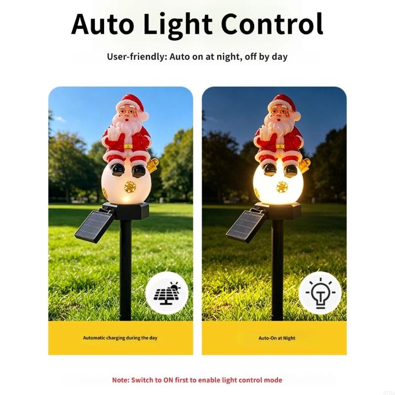 Solar Christmas Stake Light fo - Outdoor Lighting Yard Stakes recension och pris