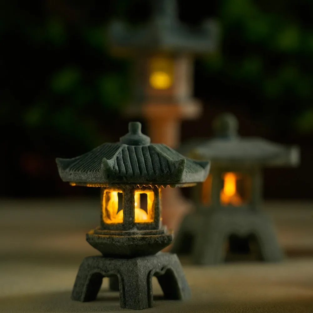 Mini Pagoda Lantern Light Gard - Outdoor Zen Lighting recension och pris