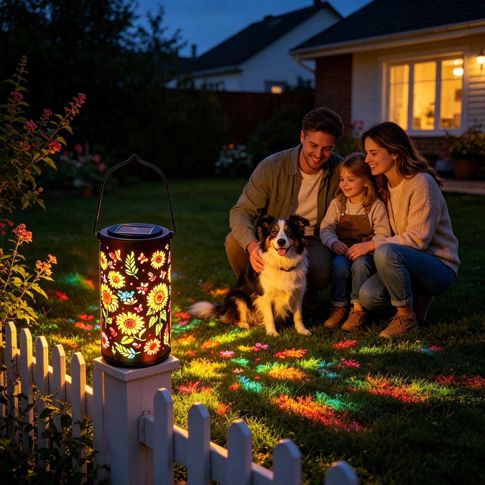 Sunflower Solar Lantern Weathe - Outdoor Lighting Tree recension och pris