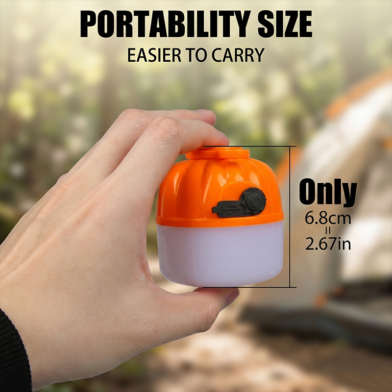 Mini Portable LED Pumpkin Bulb - Outdoor Lighting Types recension och pris