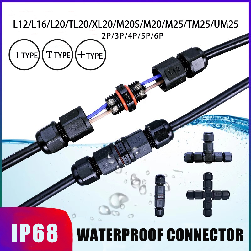 IP68 Waterproof Connector LED  - Outdoor Lighting Junction recension och pris