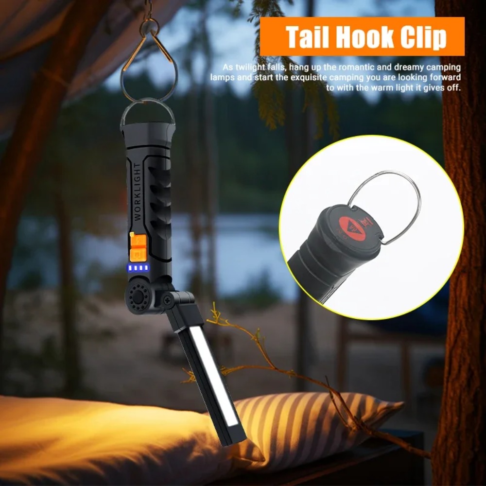 Portable COB LED Flashlight US - Outdoor Lighting Types recension och pris