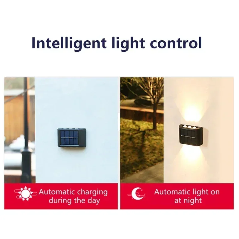 COB Solar Wall Lamp Outdoor Wa - Outdoor Lighting And Landscape recension och pris