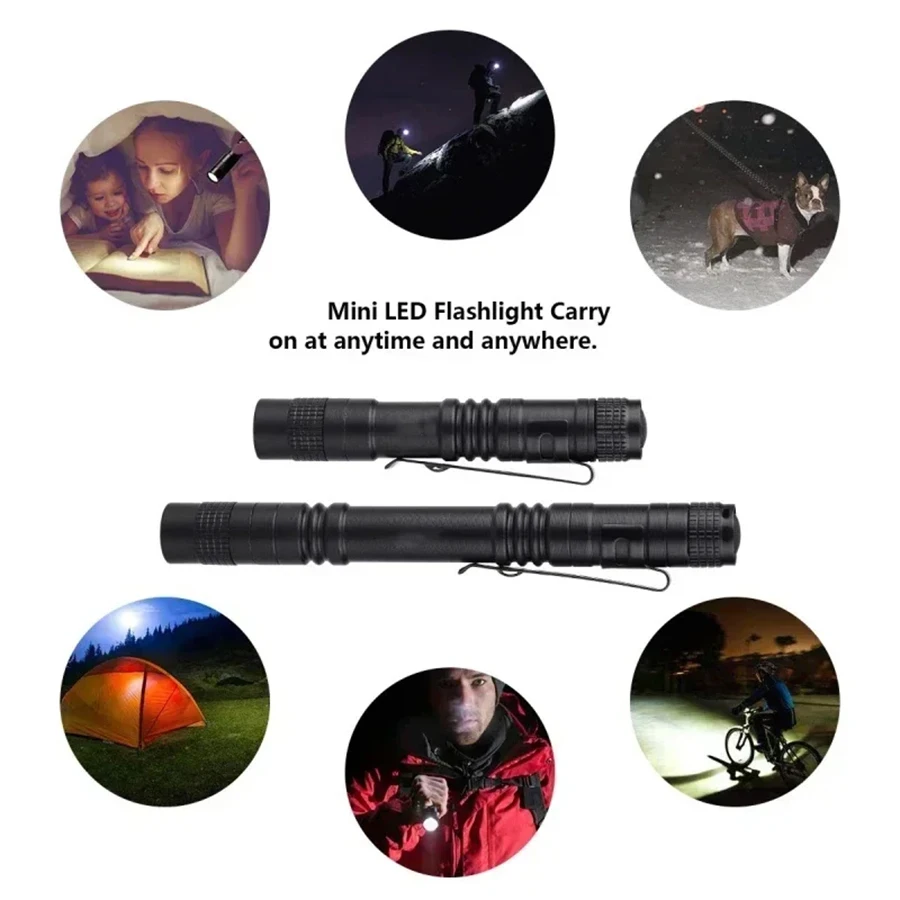 Mini Portable LED Flashlight P - Lighting Fixture Outdoor recension och pris