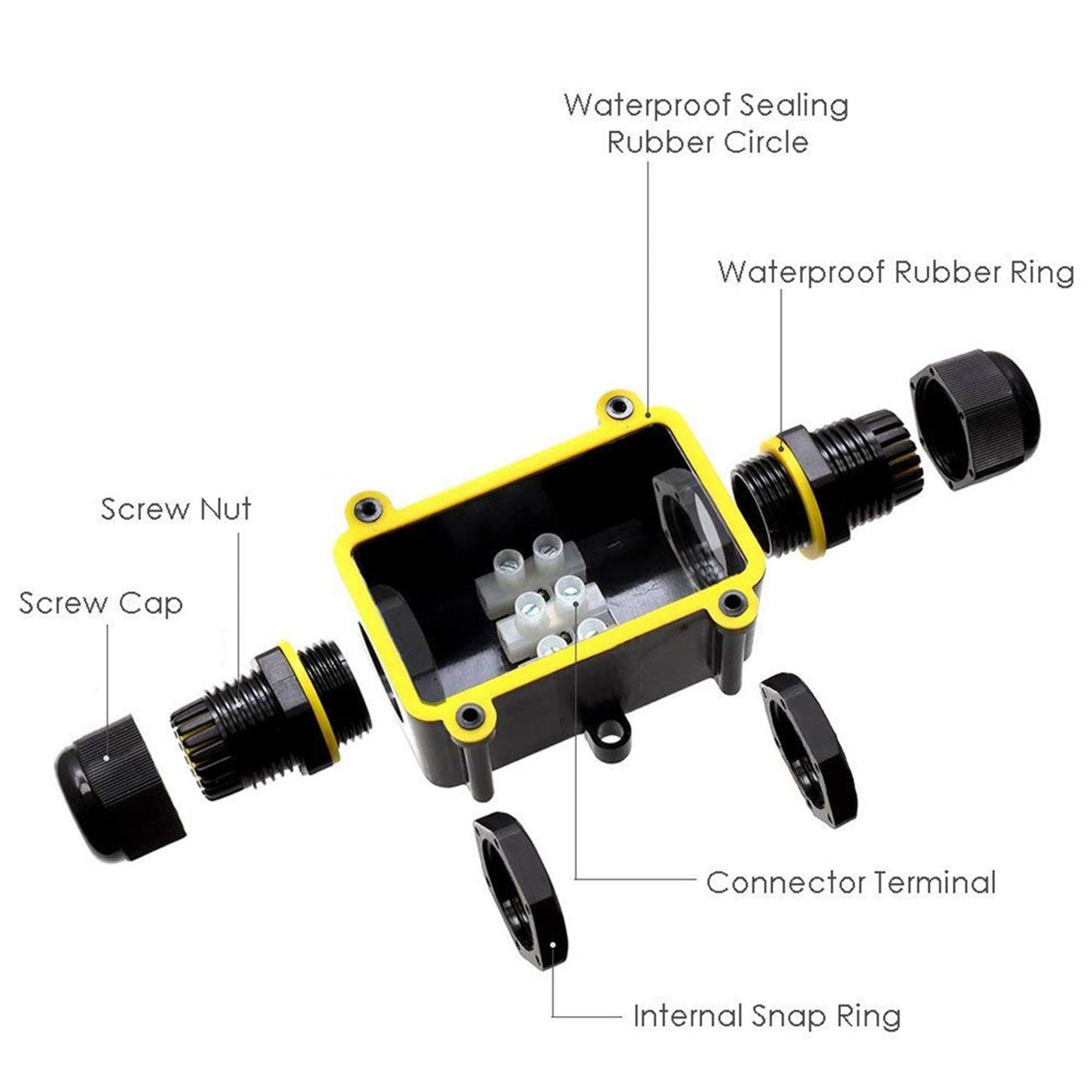 2 Way Outdoor Waterproof IP66  - Outdoor Lighting Junction recension och pris