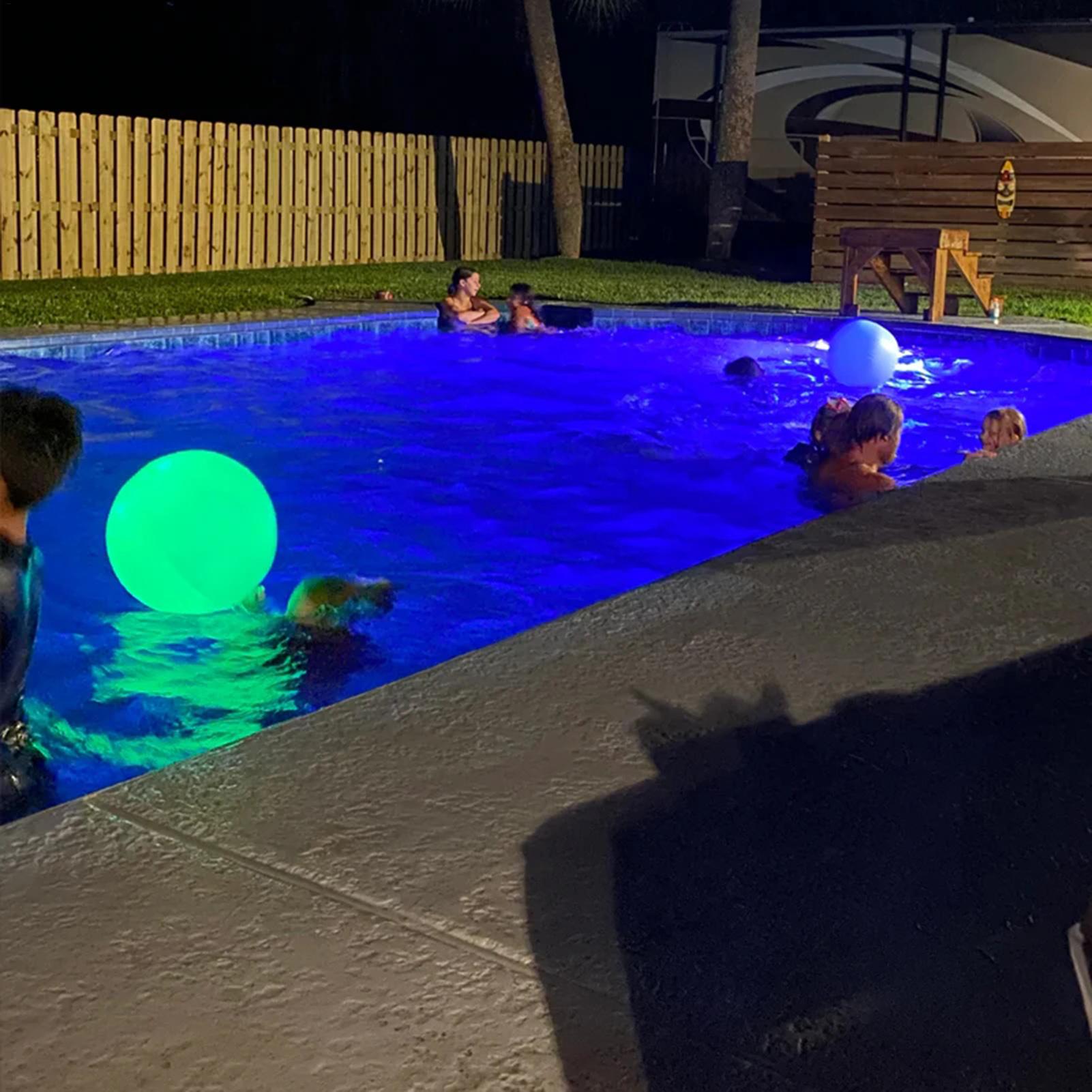 16 Color LED Beach Ball, 4 Adj - Pond Light Submersible recension och pris