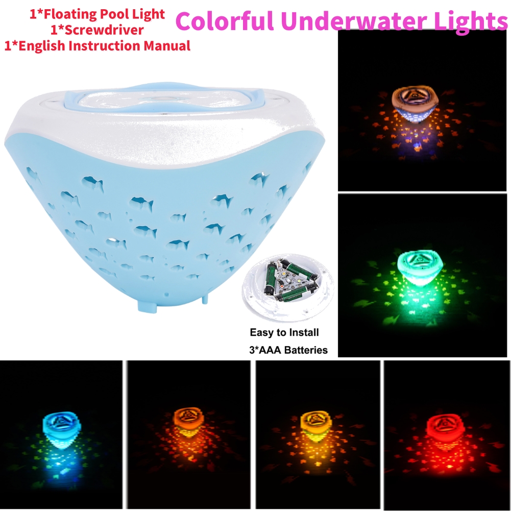 Colorful Underwater Lights Fis - Pond Light Submersible recension och pris