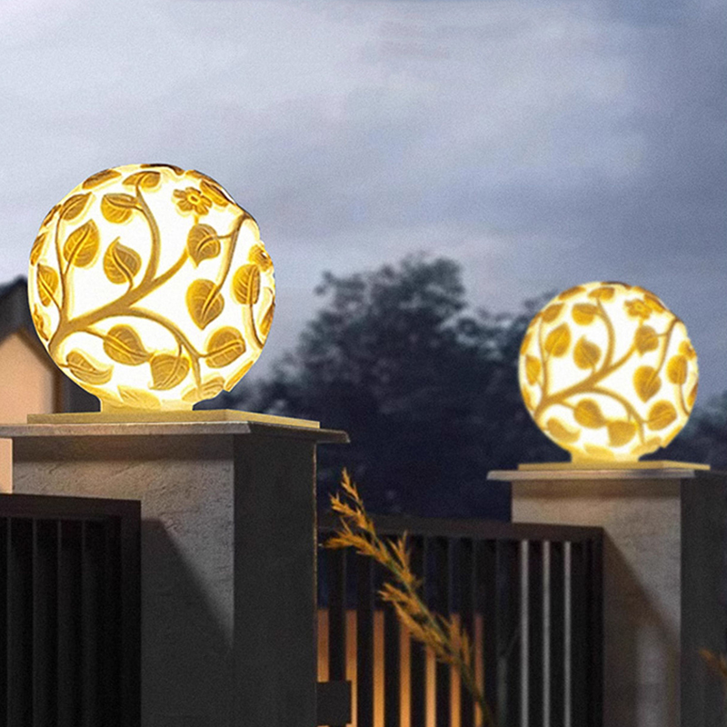 Outdoor column lights solar LE - Outdoor Lighting And Decor recension och pris