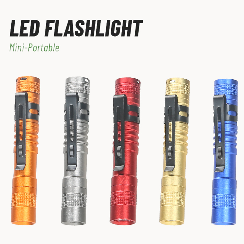 Portable Mini LED Pen Flashlig - Outdoor Lighting Types recension och pris