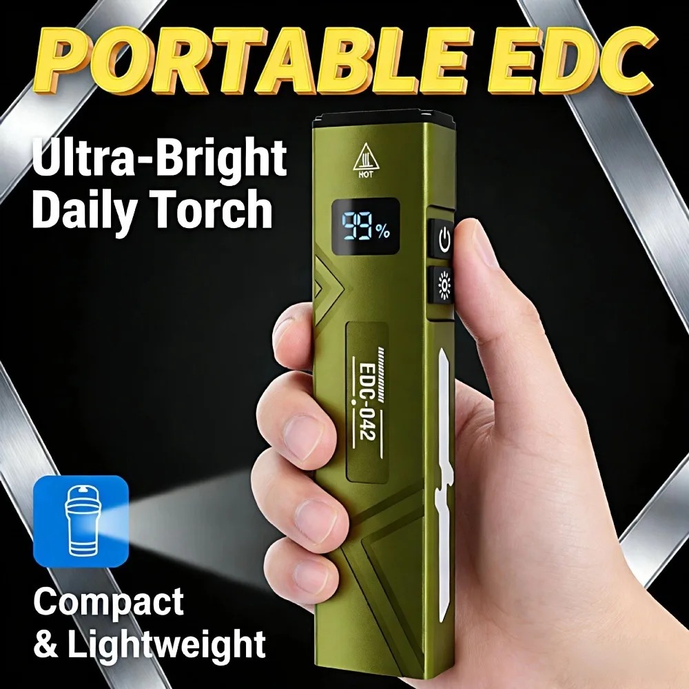 New EDC Mini Super Bright Flas - Outdoor Lighting Types recension och pris