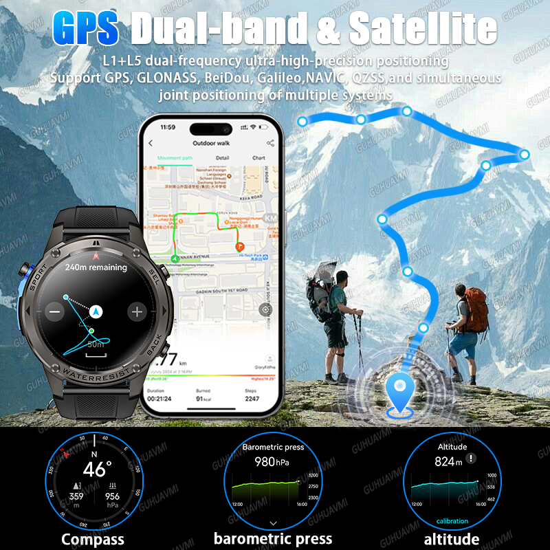 2026 New Built in GPS Smart Wa - Zinc Outdoor Lighting Instructions recension och pris