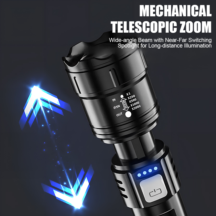 High Power P50 LED Flashlight  - Lighting Fixture Outdoor recension och pris