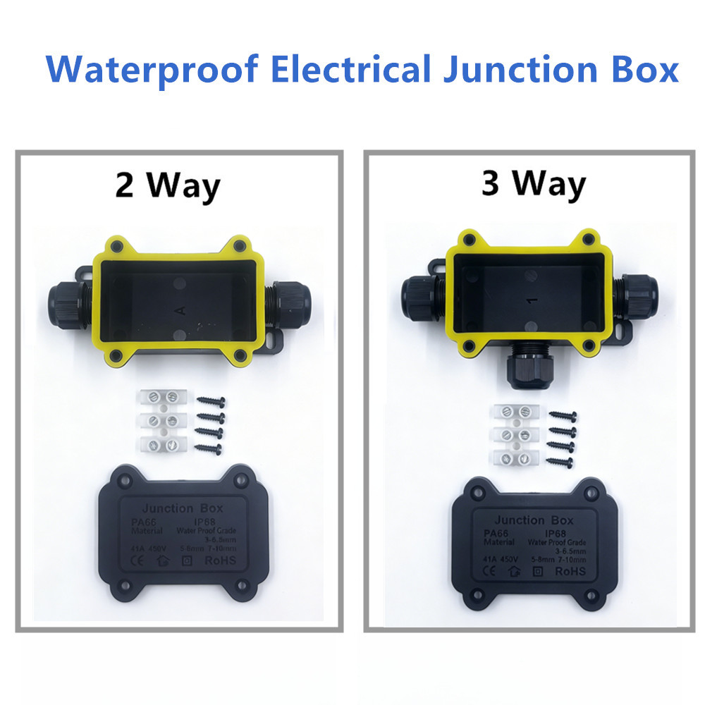 IP68 Waterproof Junction Box 2 - Outdoor Lighting Junction recension och pris