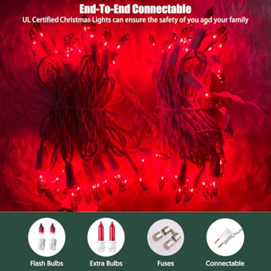 Christmas Lights 100 Count Chr - Outdoor Lighting Tree recension och pris