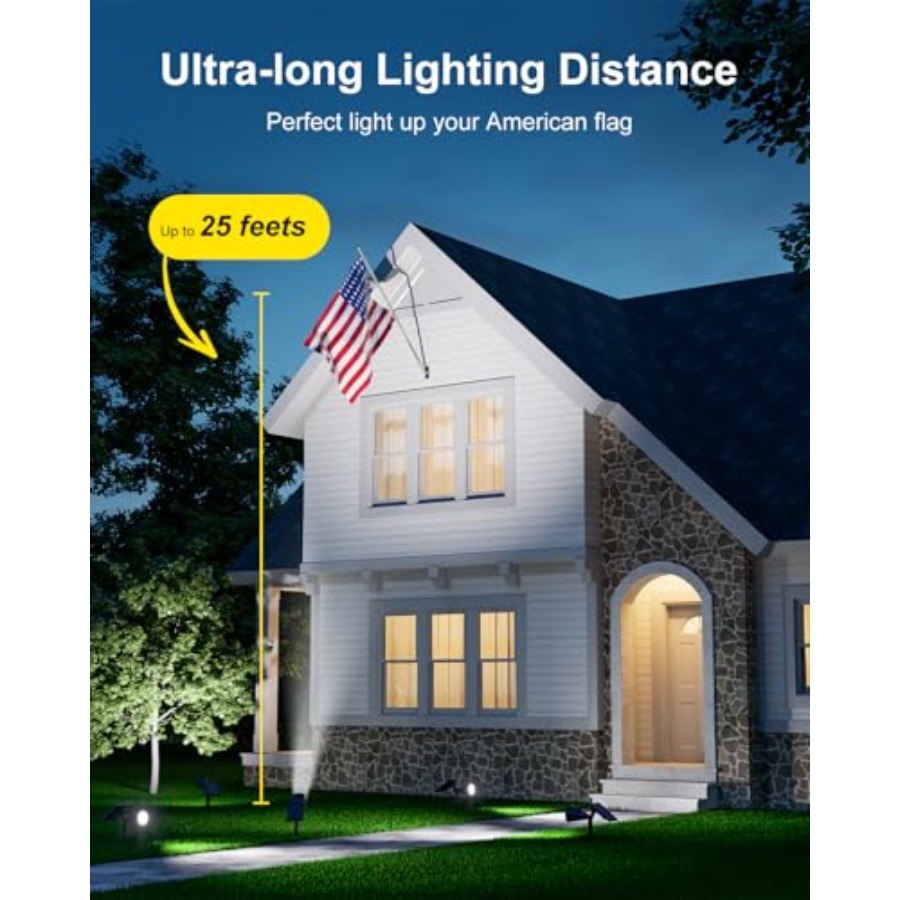 Solar Spotlights Outdoor Water - Outdoor Lighting And Landscape recension och pris