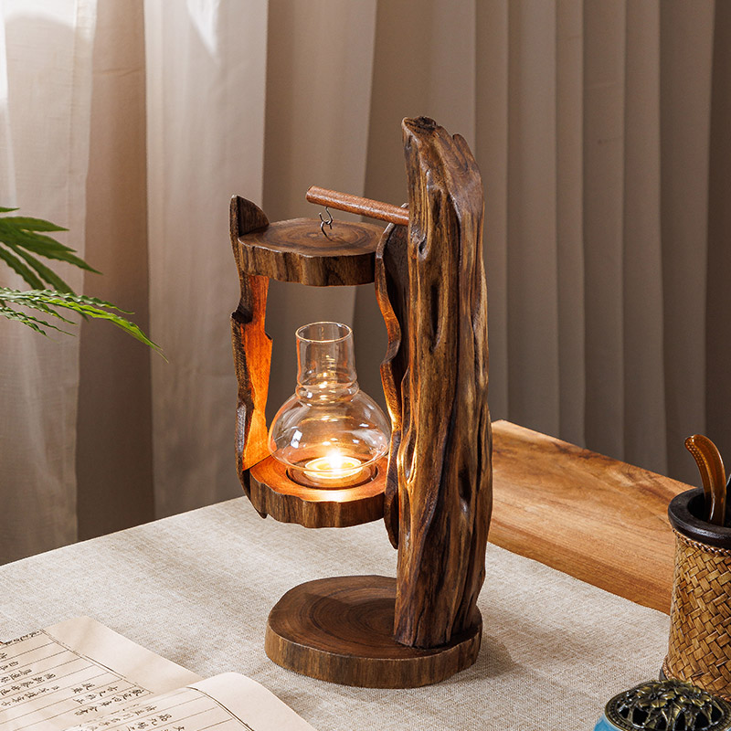 Log Wind Lamp Creative Candles - Outdoor Zen Lighting recension och pris