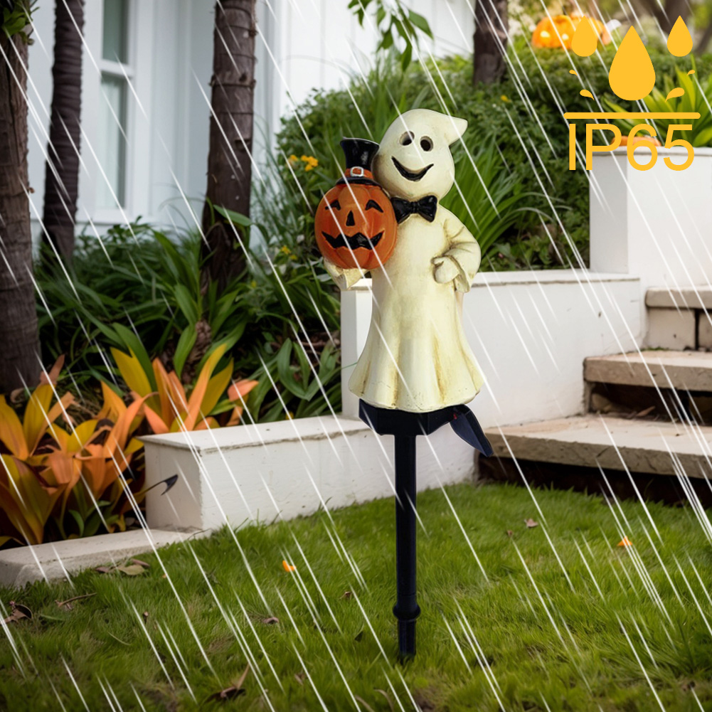Outdoor Halloween Ghosts Pathw - Outdoor Lighting Yard Stakes recension och pris