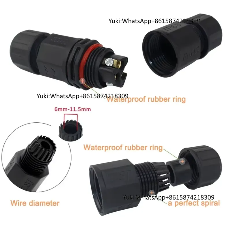 IP68 Waterproof Cable T Tap El - Outdoor Lighting Junction recension och pris