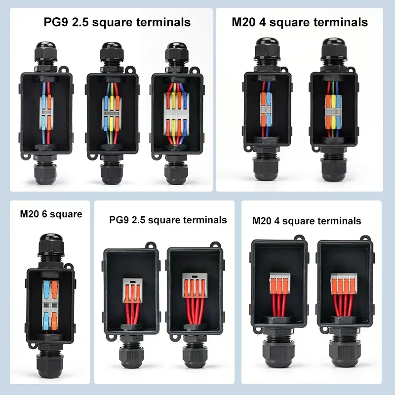 M20 PG9 2-Way with terminal 2  - Outdoor Lighting Junction recension och pris
