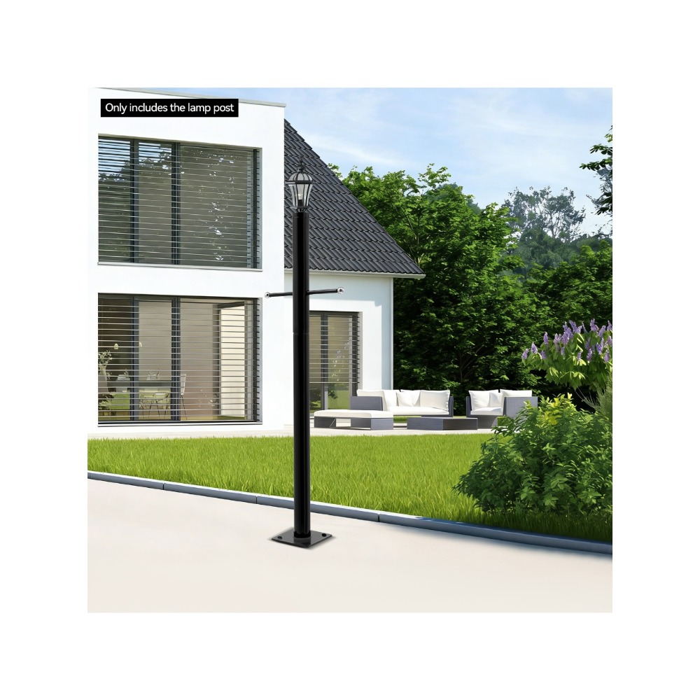2.5m Split Street Light Pole - - Outdoor Lighting And Decor recension och pris