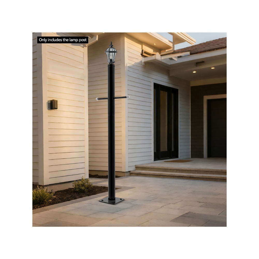 2.5m Split Street Light Pole - - Outdoor Lighting And Decor recension och pris