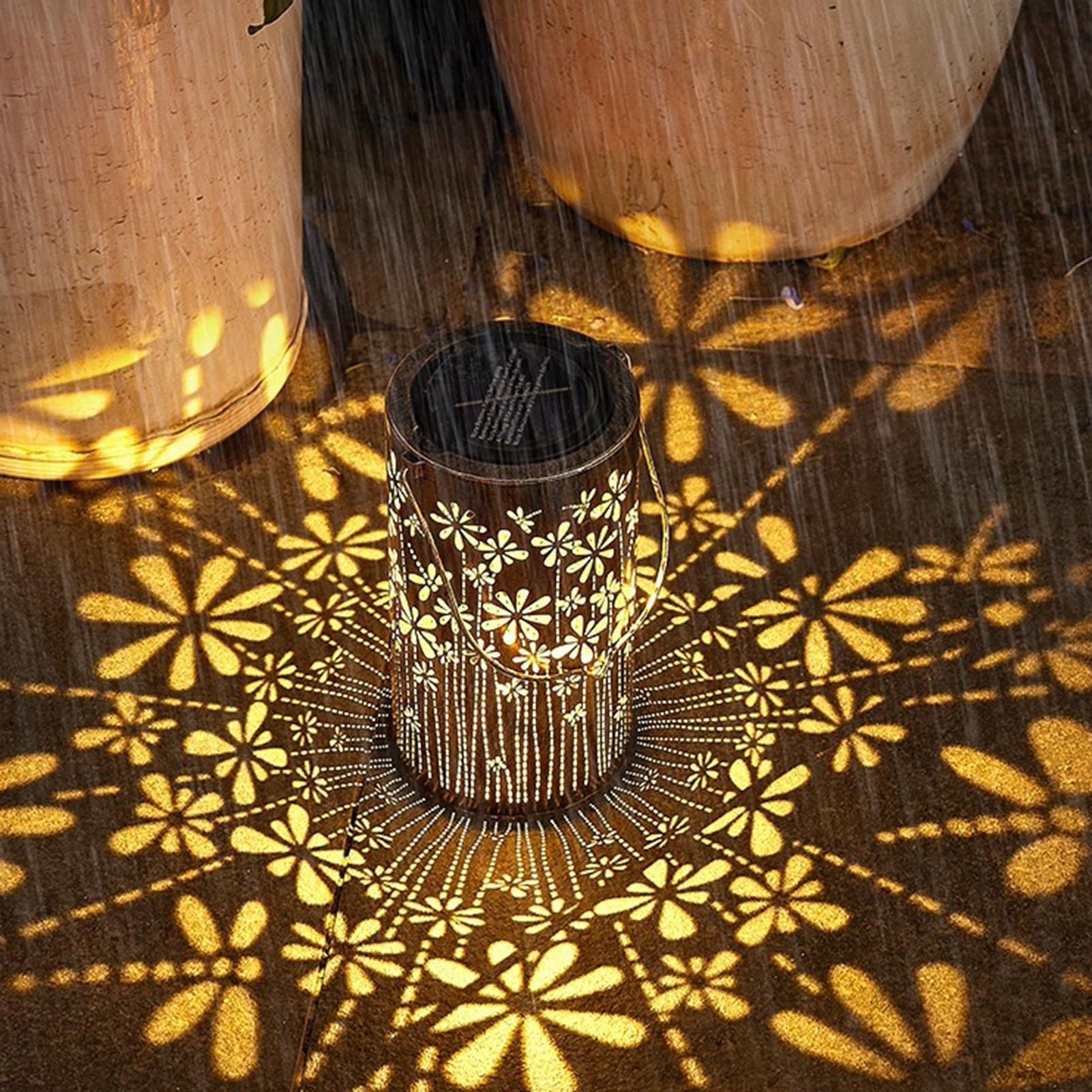 Solar Lanterns Colorful Metal  - Outdoor Lighting And Landscape recension och pris