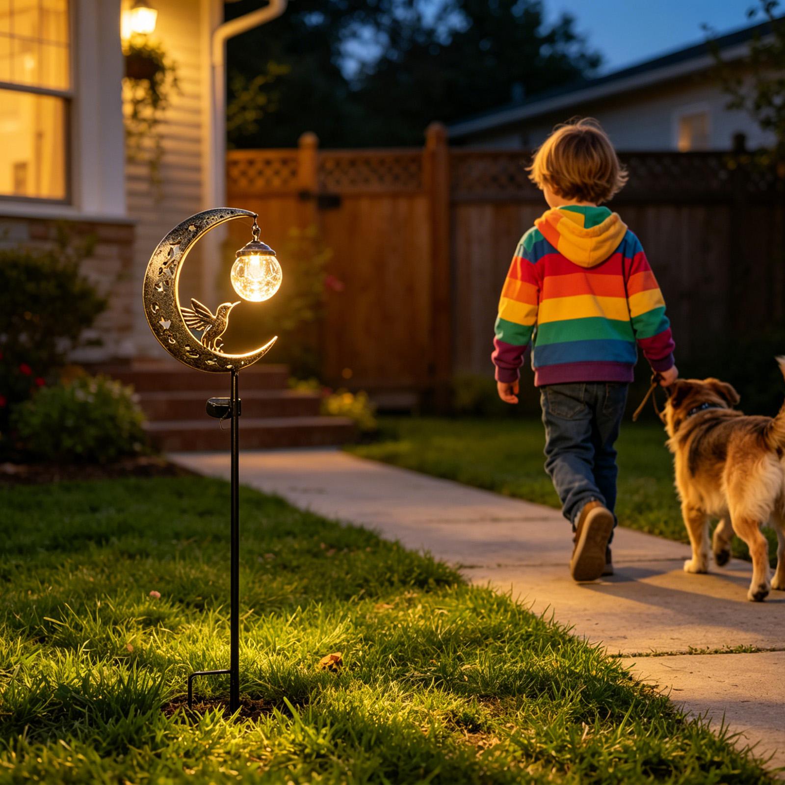Solar Stake Lights Outdoor Moo - Outdoor Lighting Yard Stakes recension och pris