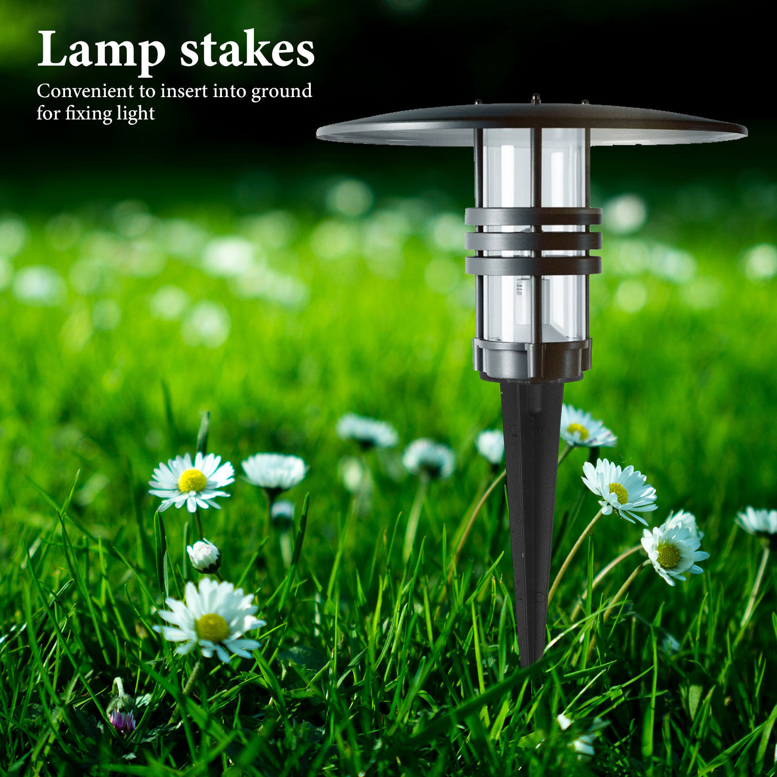 6pcs Ground Stakes Aluminum Al - Outdoor Lighting And Landscape recension och pris